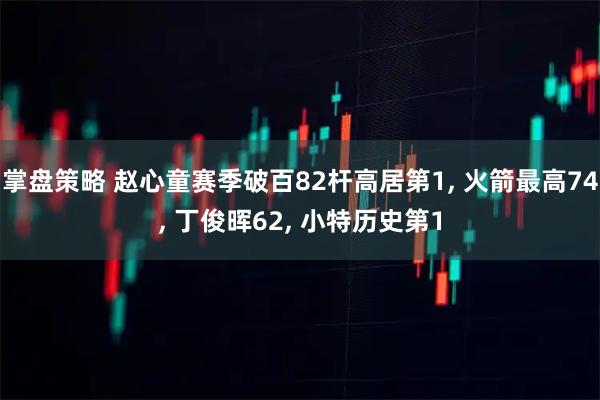 掌盘策略 赵心童赛季破百82杆高居第1, 火箭最高74, 丁俊晖62, 小特历史第1
