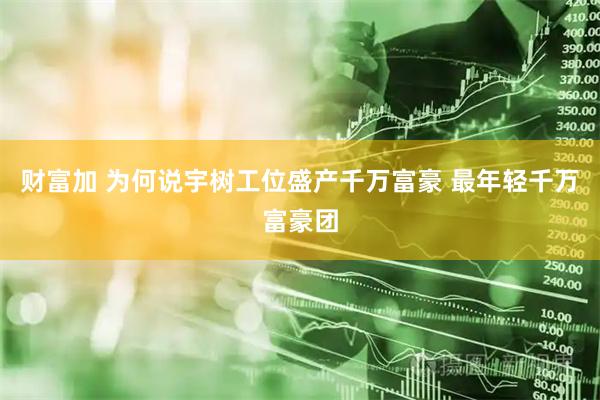 财富加 为何说宇树工位盛产千万富豪 最年轻千万富豪团